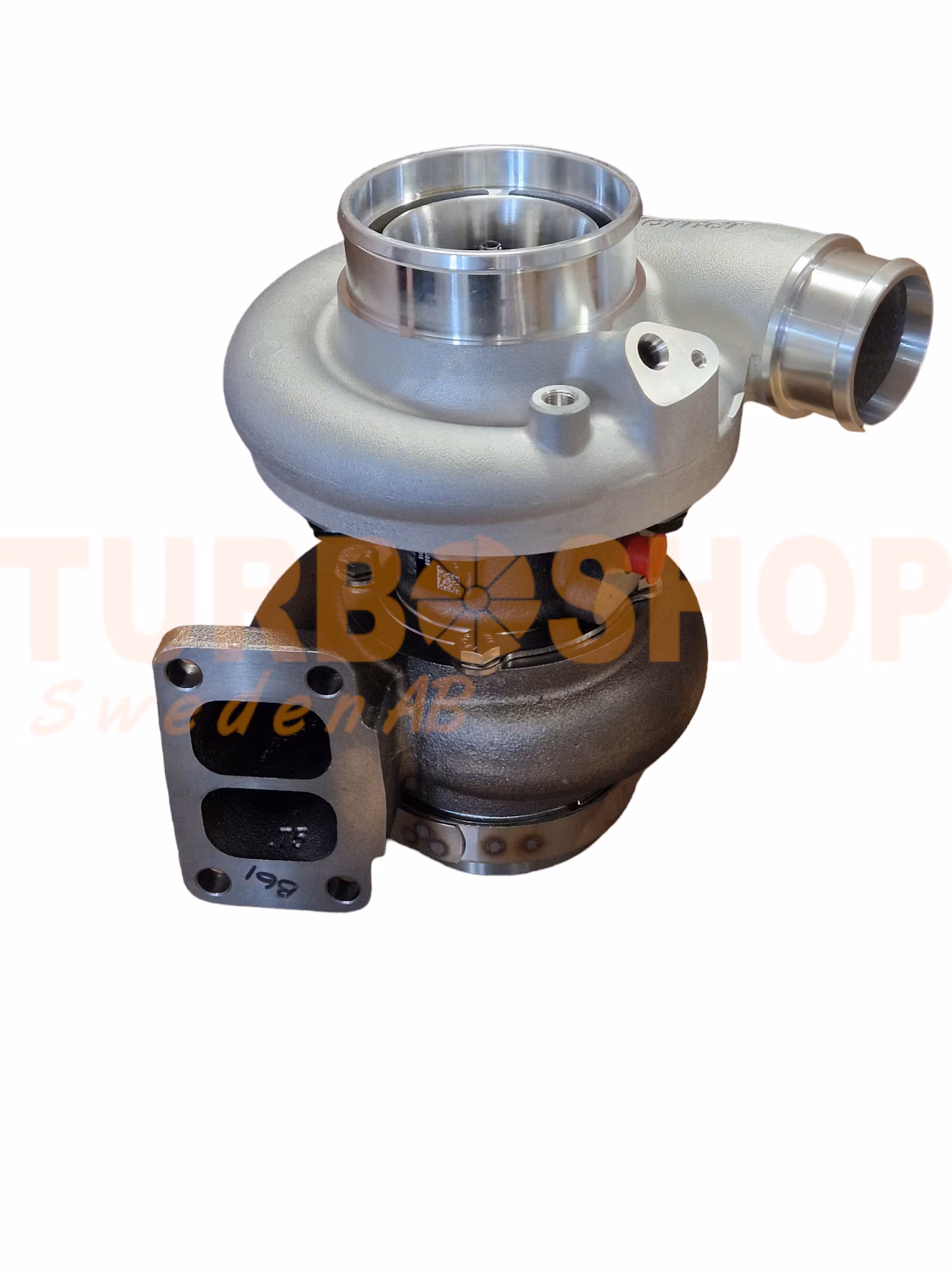 Borgwarner SX-R 58MM + AGP A/R 0,75 T3 twin / Divided avgashus