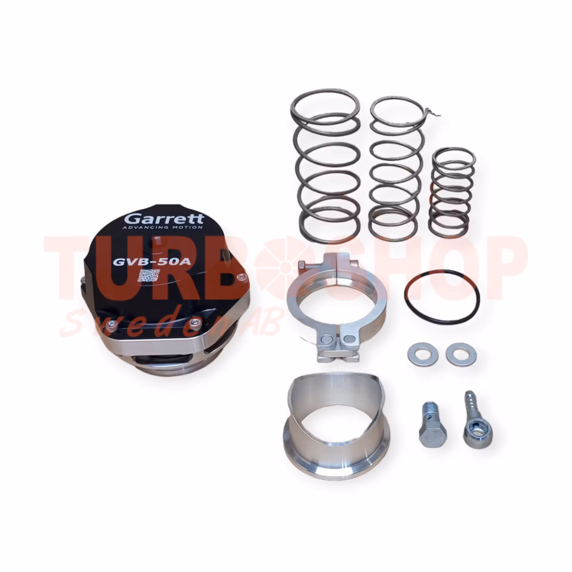 914956-0003 GVB-50A Garrett 50MM Blow off / Dumpvalve / Dumpventil ( Svart )