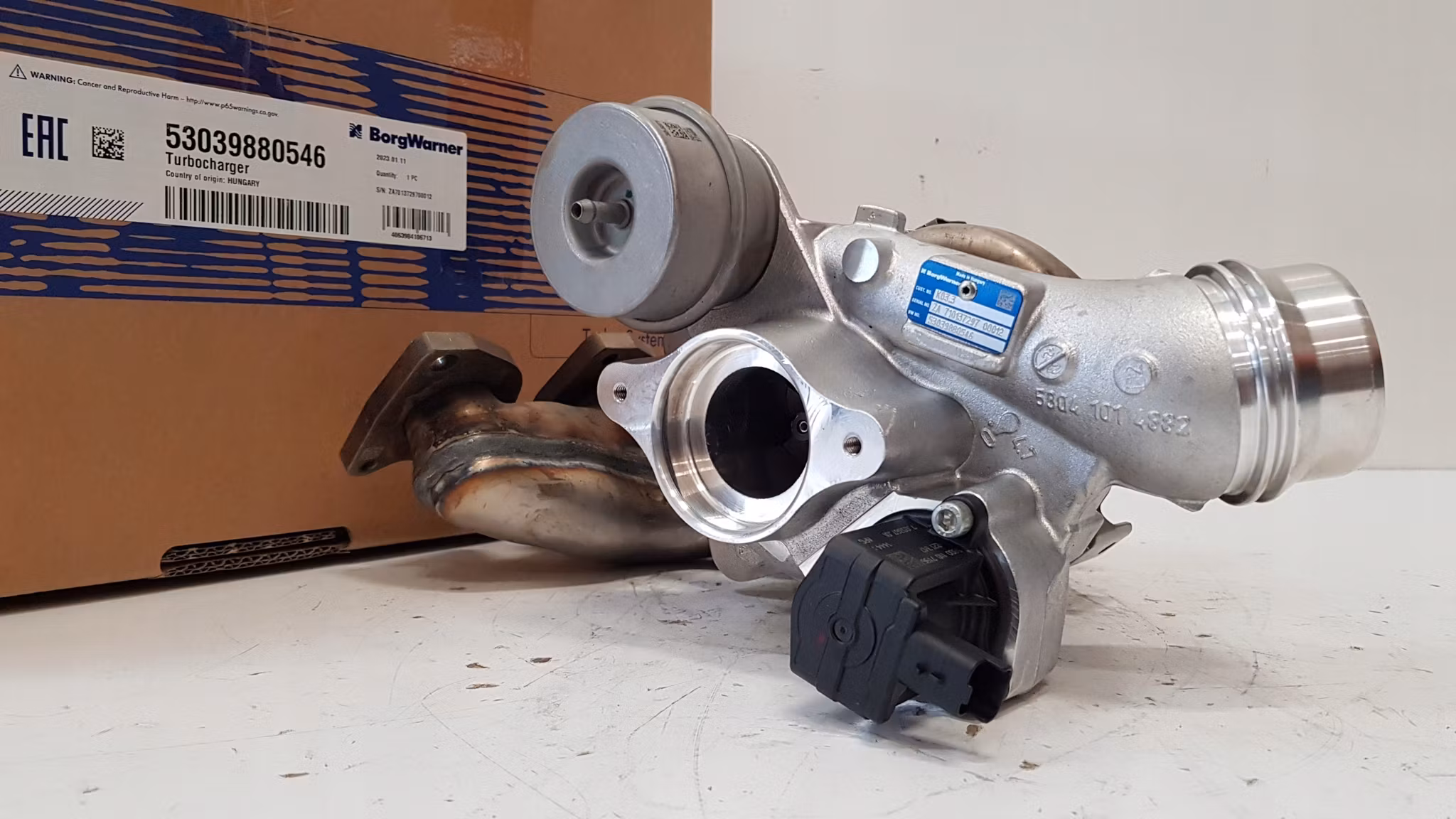 53039700546 / 53039880546 BorgWarner Fabriksny OEM turbo : 314598415 , 31459841 , 36010231