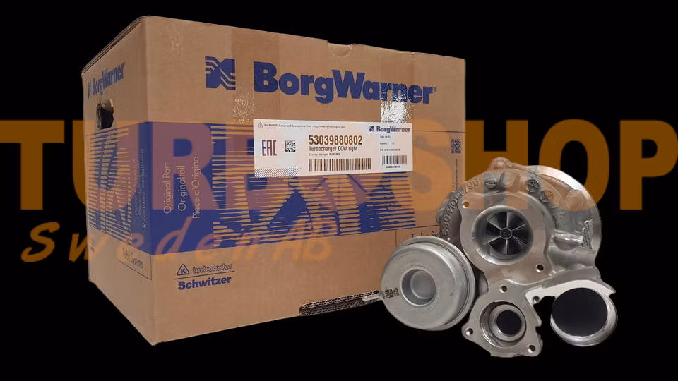53039880802 Borgwarner fabriksny originalturbo ( Höger )