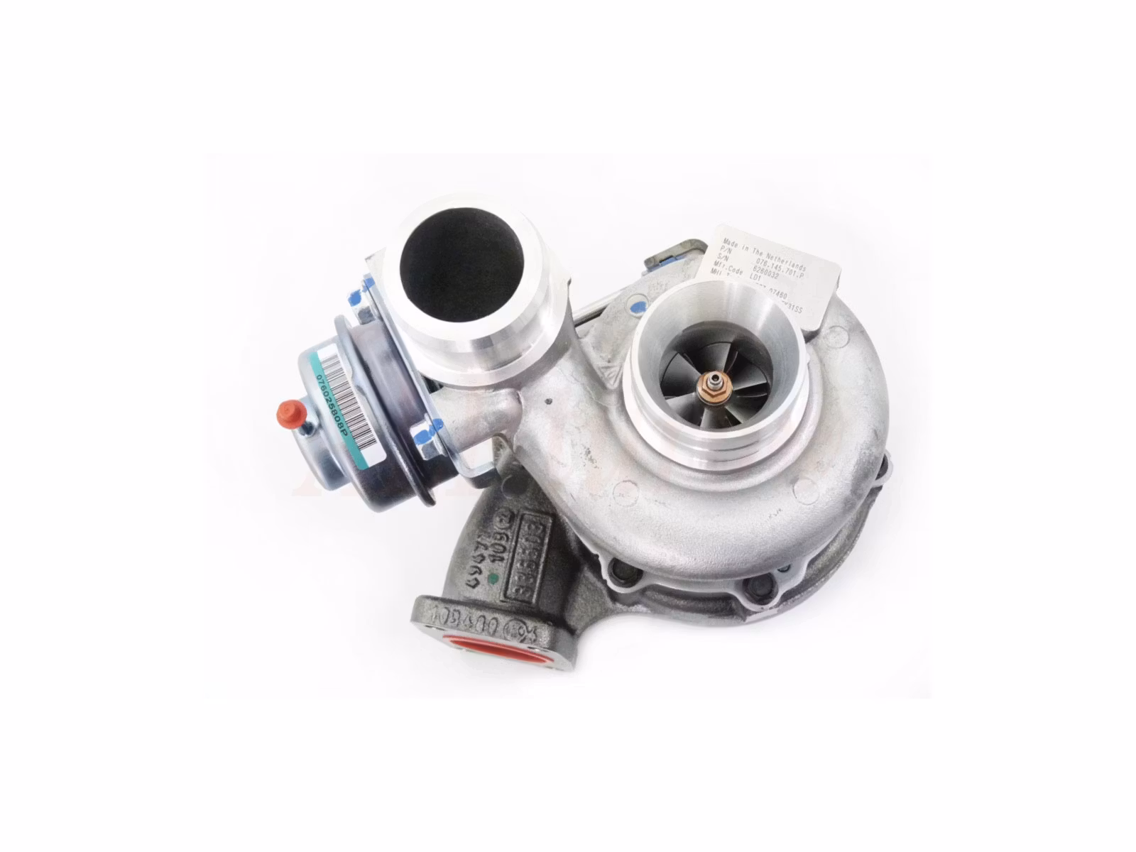 49T7707460 / 49377-07460 TD04 VW Crafter 2.5 TDI - Fabriksny originalturbo OEM : 076145701C 076145701D 076145701G 076145701J 076145701K 076145701P 076145702B 076145702C