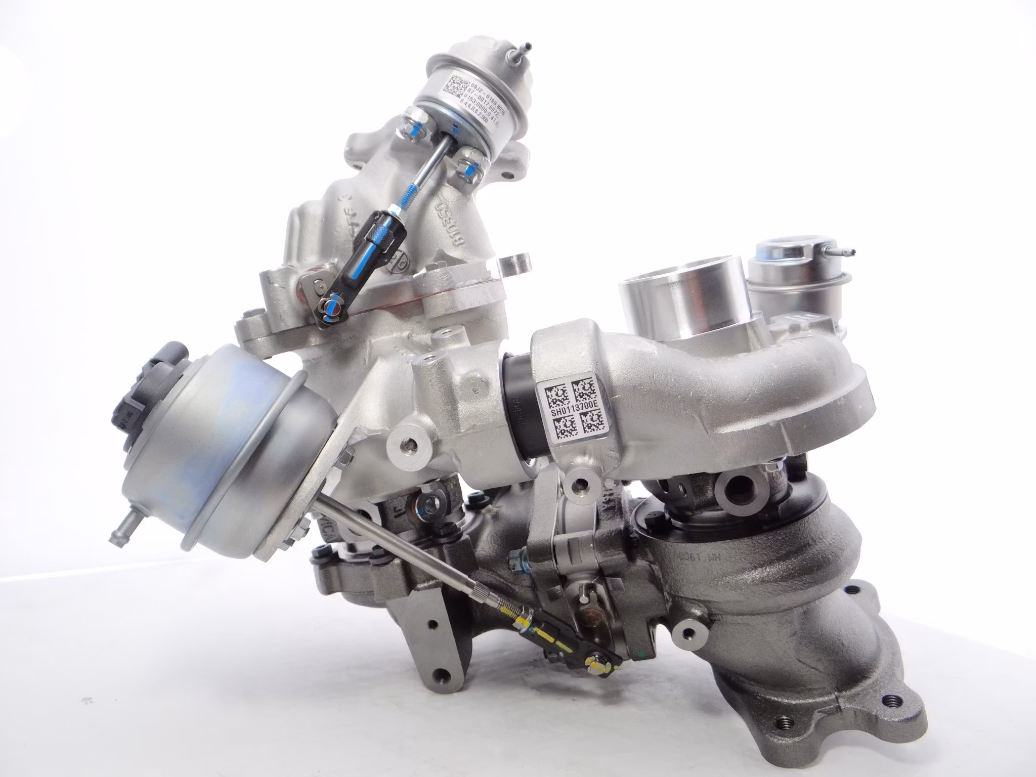 810358-5005S Garrett fabriksny originalturbo  Mazda 2.2 D SH0113700E 3 6 CX-5 ( Dubbelturbo )