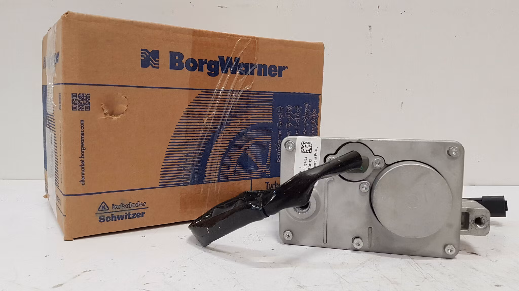 59001107431 Turbocharger electronic actuator new 12V (JOHN DEERE