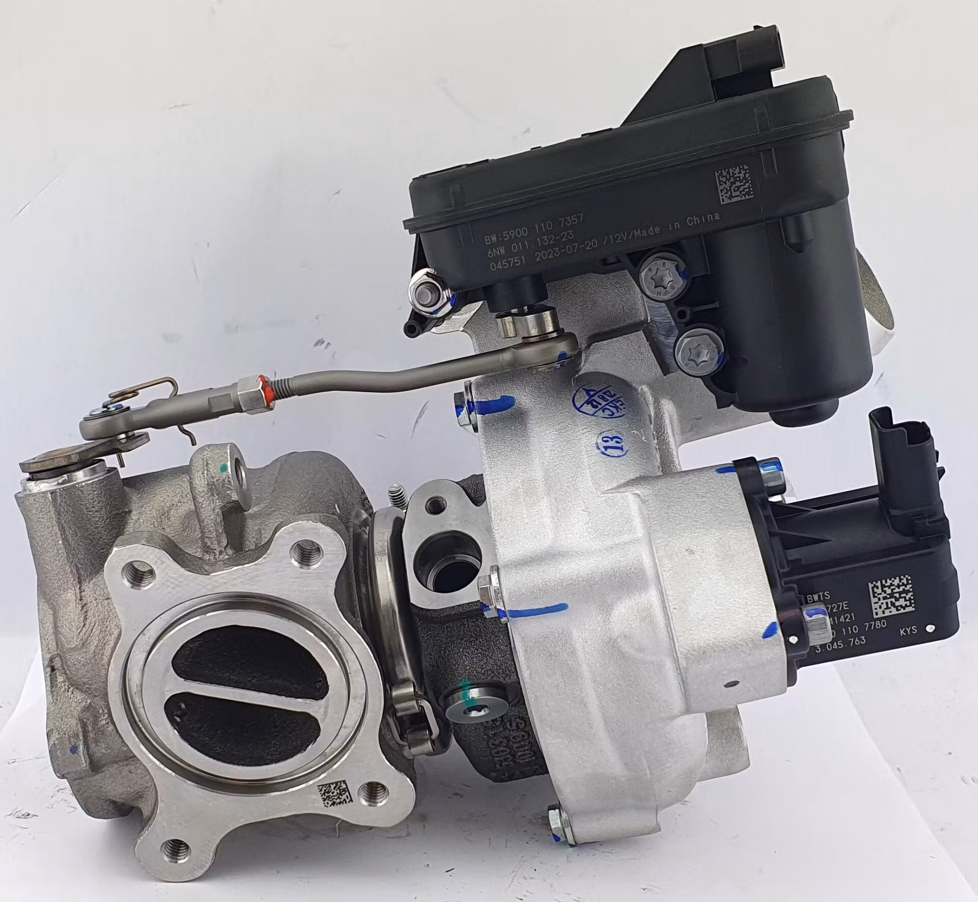 53039880830 K03 BorgWarner - Fabriksny originalturbo : 98 138 525 80, 9813852580, 16 472 846 80, 1647284680, 2101638