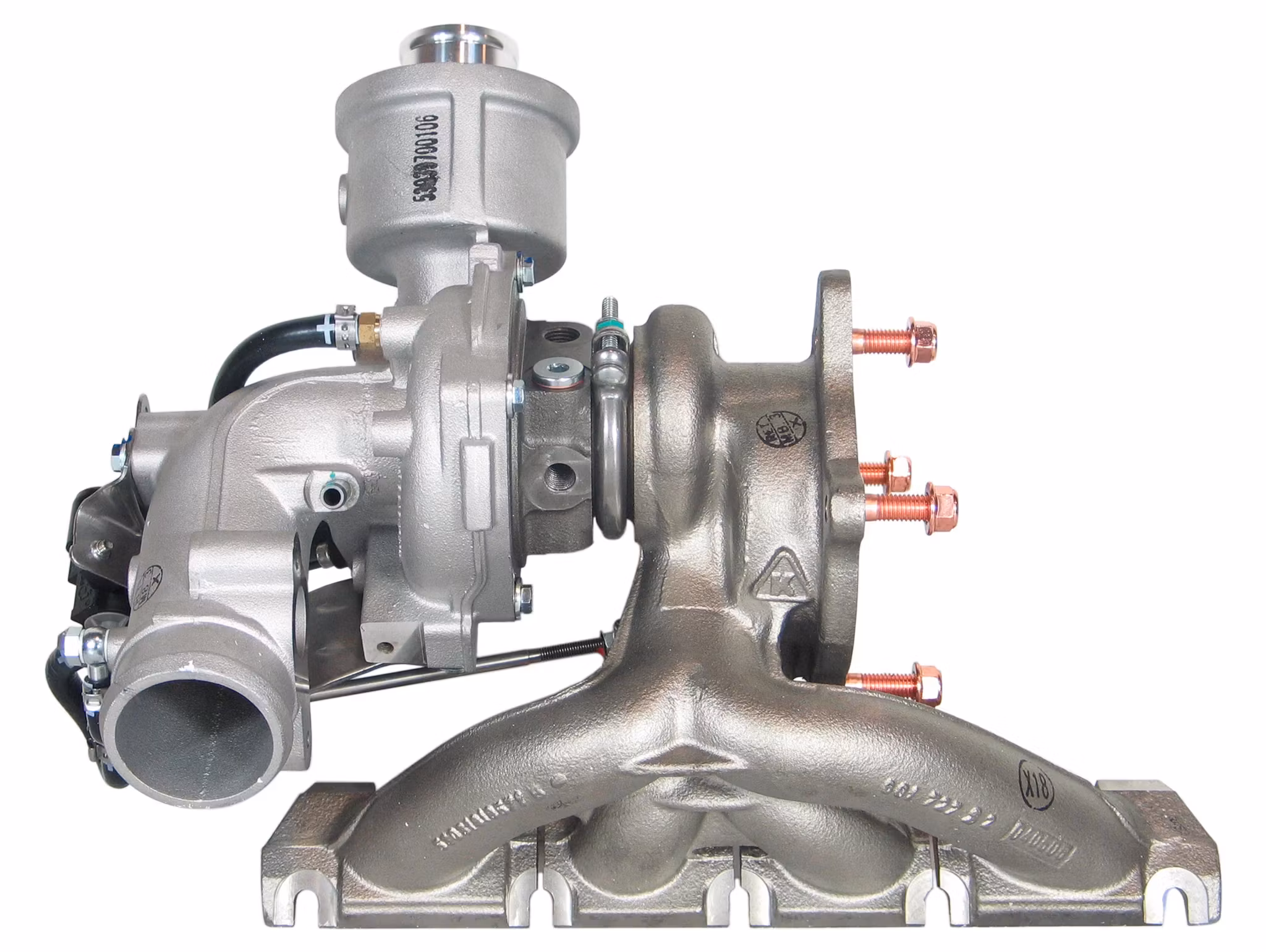 53039880106 - Renoverad originalturbo OEM : 06D145701B,06D145701BV,06D145701BX,06D145701C,06D145701CV,06D145701CX 06D145701D,06D145701DV,06D145701DX,06D145701E,06D145701EV,06D145701EX 06D145701F,06D14