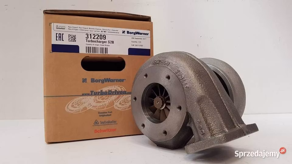 315026 BorgWarner S2B - Fabriksny originalturbo OEM : 2674A127 2674A121 2674A145 2674A051 2674A060 2674A078 2674A065 2674A107 2674A109 2674A110 2674A133 2674A154