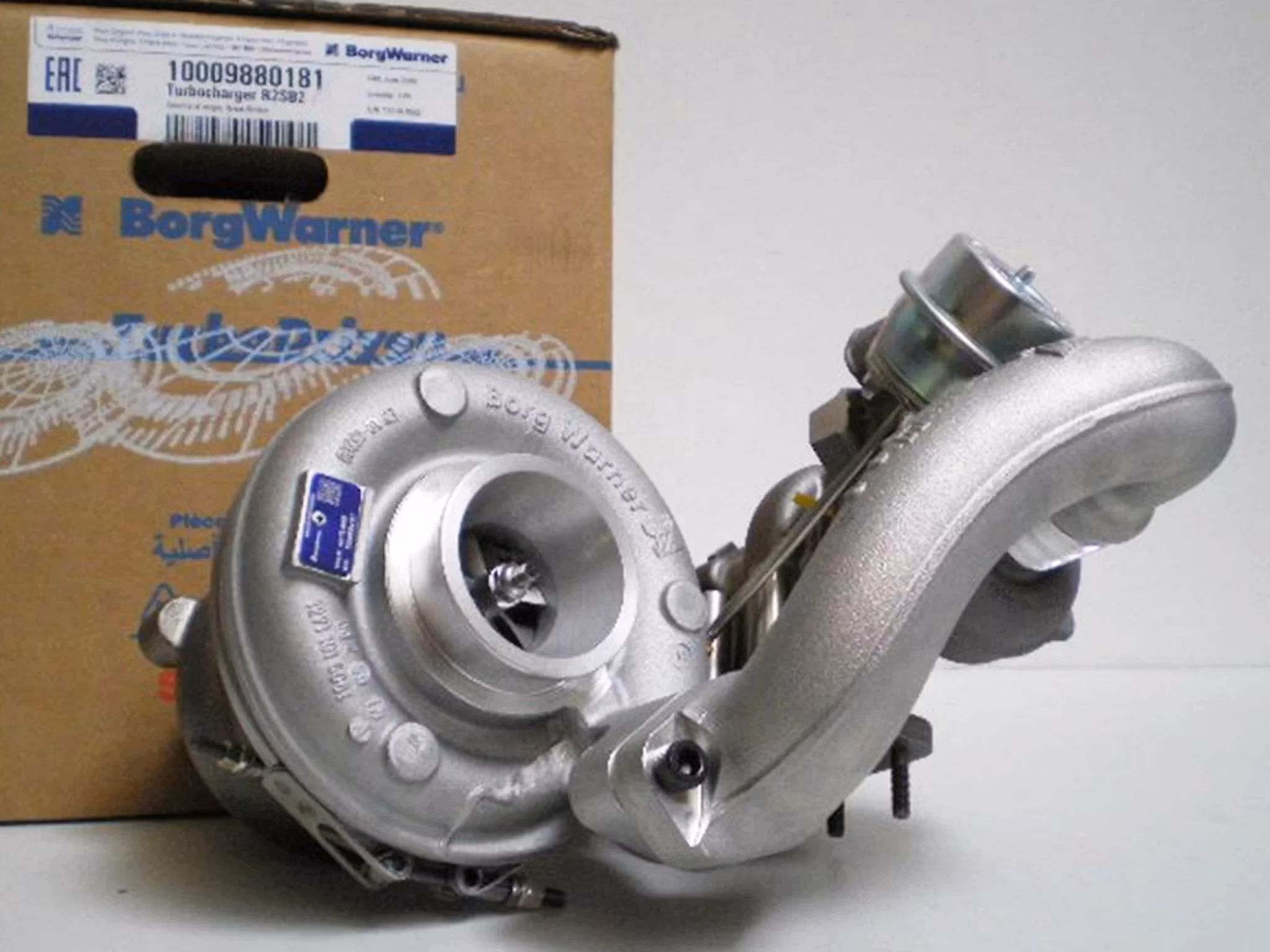 10009880181 BorgWarner R2S Fabriksny original dubbelturbo