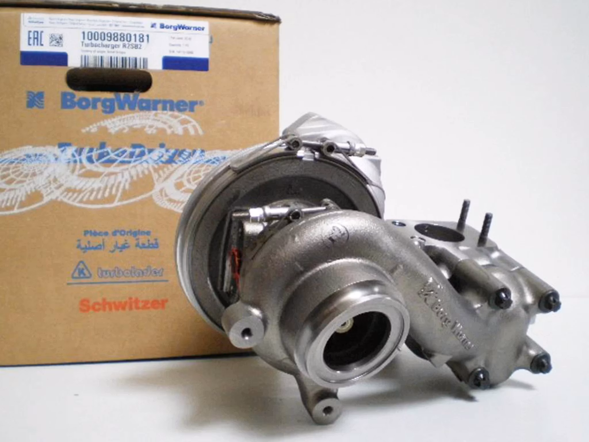 10009880181 BorgWarner R2S Fabriksny original dubbelturbo