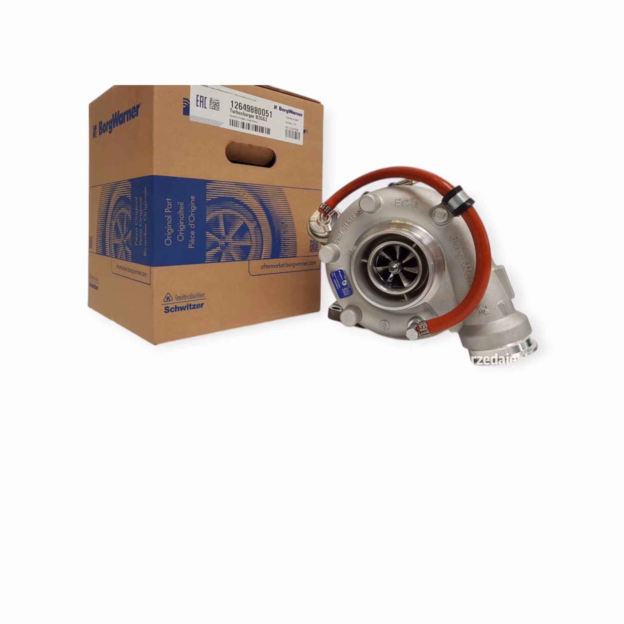 12649880051 BorgWarner fabriksny originalturbo OEM : 04912598 4912598 9021860395 21860395 04911218 4911218