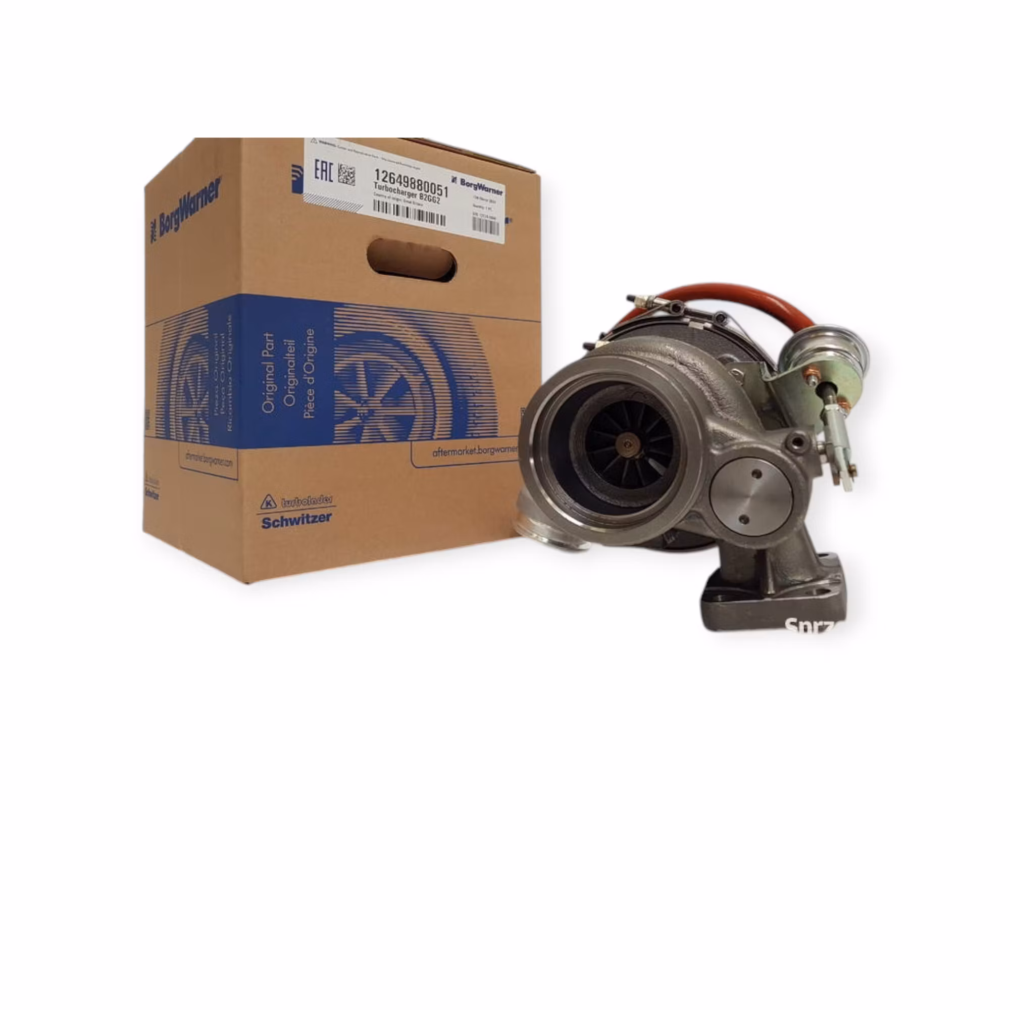 12649880051 BorgWarner fabriksny originalturbo OEM : 04912598 4912598 9021860395 21860395 04911218 4911218