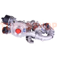 10009880384 Borgwarner renoverad original bytes dubbelturbo 2.0TDi Motorkod: DAVA