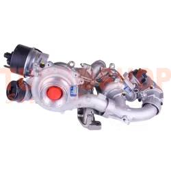 10009880384 Borgwarner renoverad original bytes dubbelturbo 2.0TDi Motorkod: DAVA