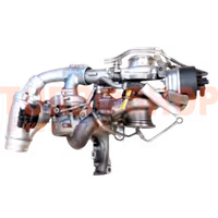 10009880384 Borgwarner renoverad original bytes dubbelturbo 2.0TDi Motorkod: DAVA