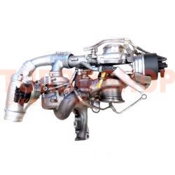 10009880384 Borgwarner renoverad original bytes dubbelturbo 2.0TDi Motorkod: DAVA