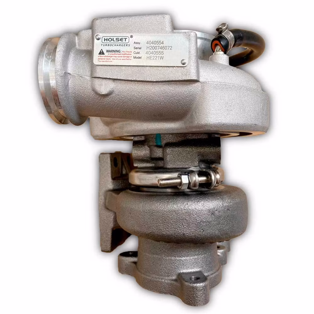 4040555 / 4040554 Holset HE221W - Fabriksny originalturbo - OEM : 4955273, 4955273H, 4955273NX, 4955273RX