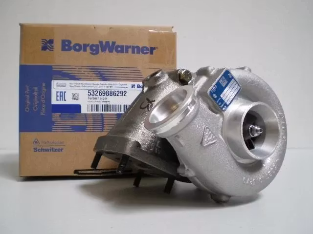 53269706292 / 53269886292 BorgWarner K26 fabriksny originalturbo Yanmar : 11917318011, 119173-18011, 11917318850, 119173-18850