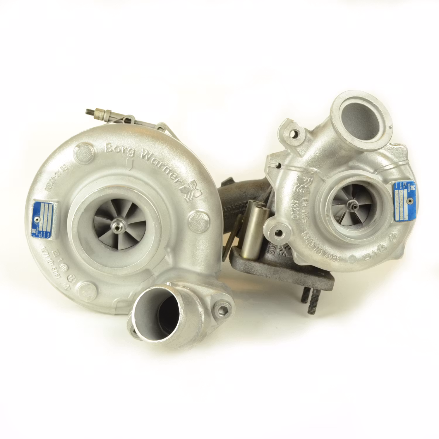 10009880182 BorgWarner fabriksny dubbelturbo OEM : 504382355, 5801888825