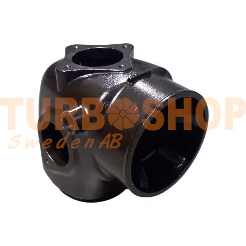 Avgasknä/avgaskrök rostfritt stål för Volvo Penta D4