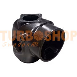 Avgasknä/avgaskrök rostfritt stål för Volvo Penta D4