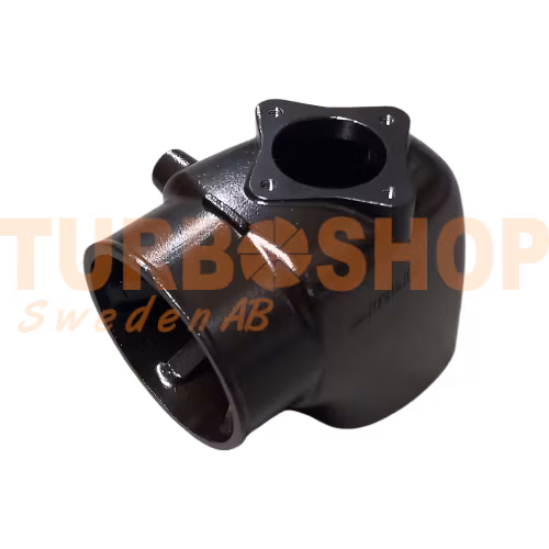 Avgasknä/avgaskrök rostfritt stål för Volvo Penta D4