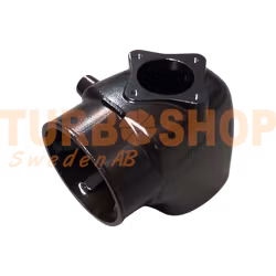 Avgasknä/avgaskrök rostfritt stål för Volvo Penta D4