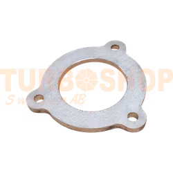 Downpipefläns TD04 Vinklat avgashus #7 Rostfri