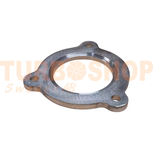 Downpipefläns TD04 Vinklat avgashus #7 Rostfri