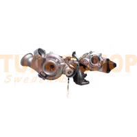 10009880162 / 10009880331 BorgWarner renoverad dubbelturbo Volvo : D4202 ( Storsäljare )