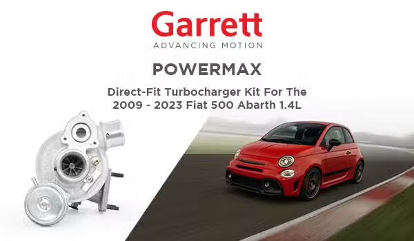 953223-5001S - Garrett PowerMax Turbocharger – Fiat 500 Abarth 1.4L (2009–2023) ( Storsäljare )