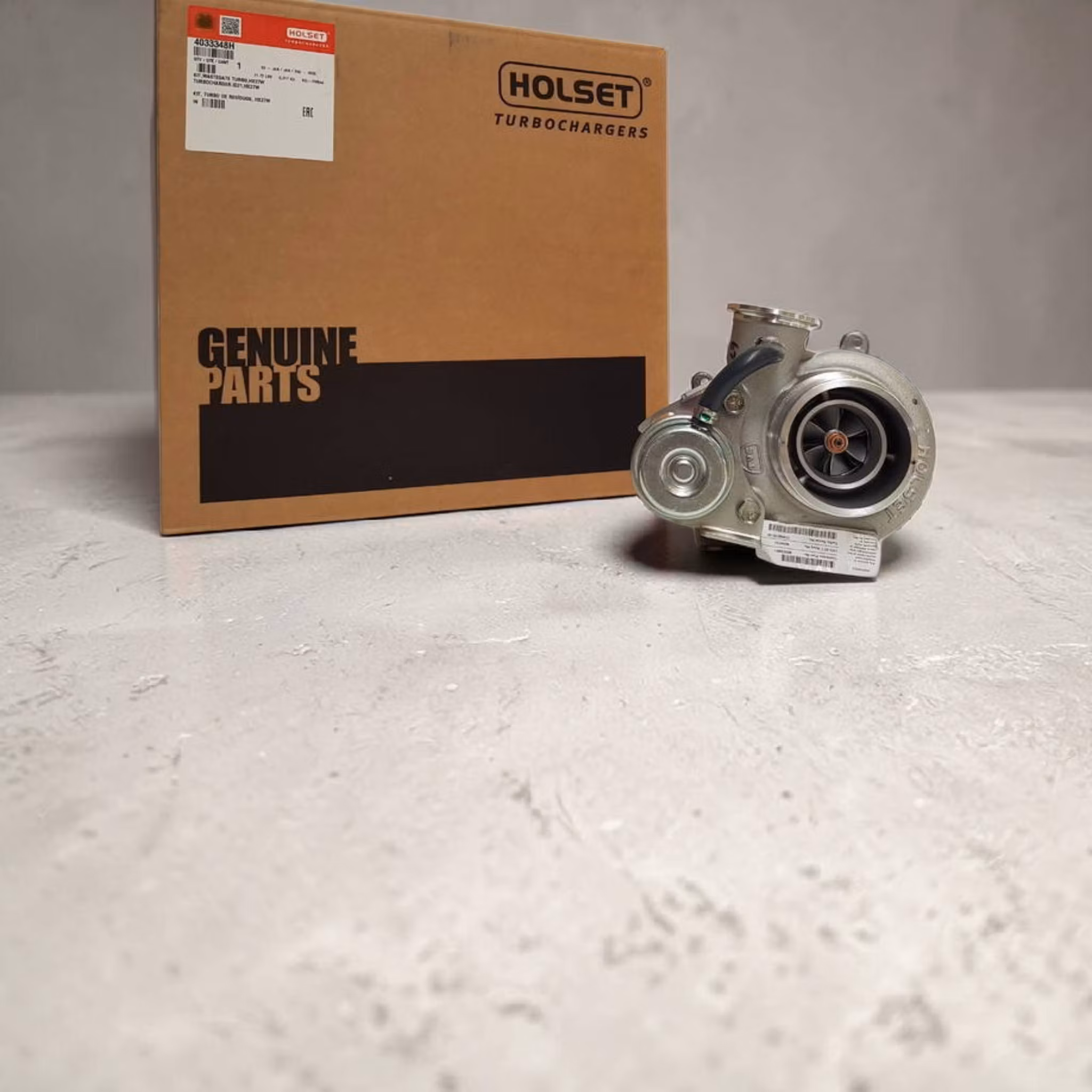 4033348H - Holset HX27W fabriksny originalturbo OEM : 504177820