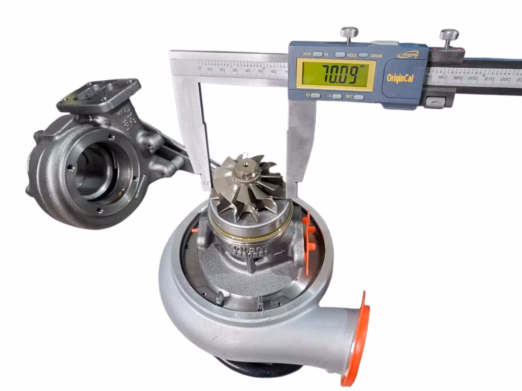 Holset HX35W wastegate #8 54MM turbo - Perfekt för snabb spool-up.