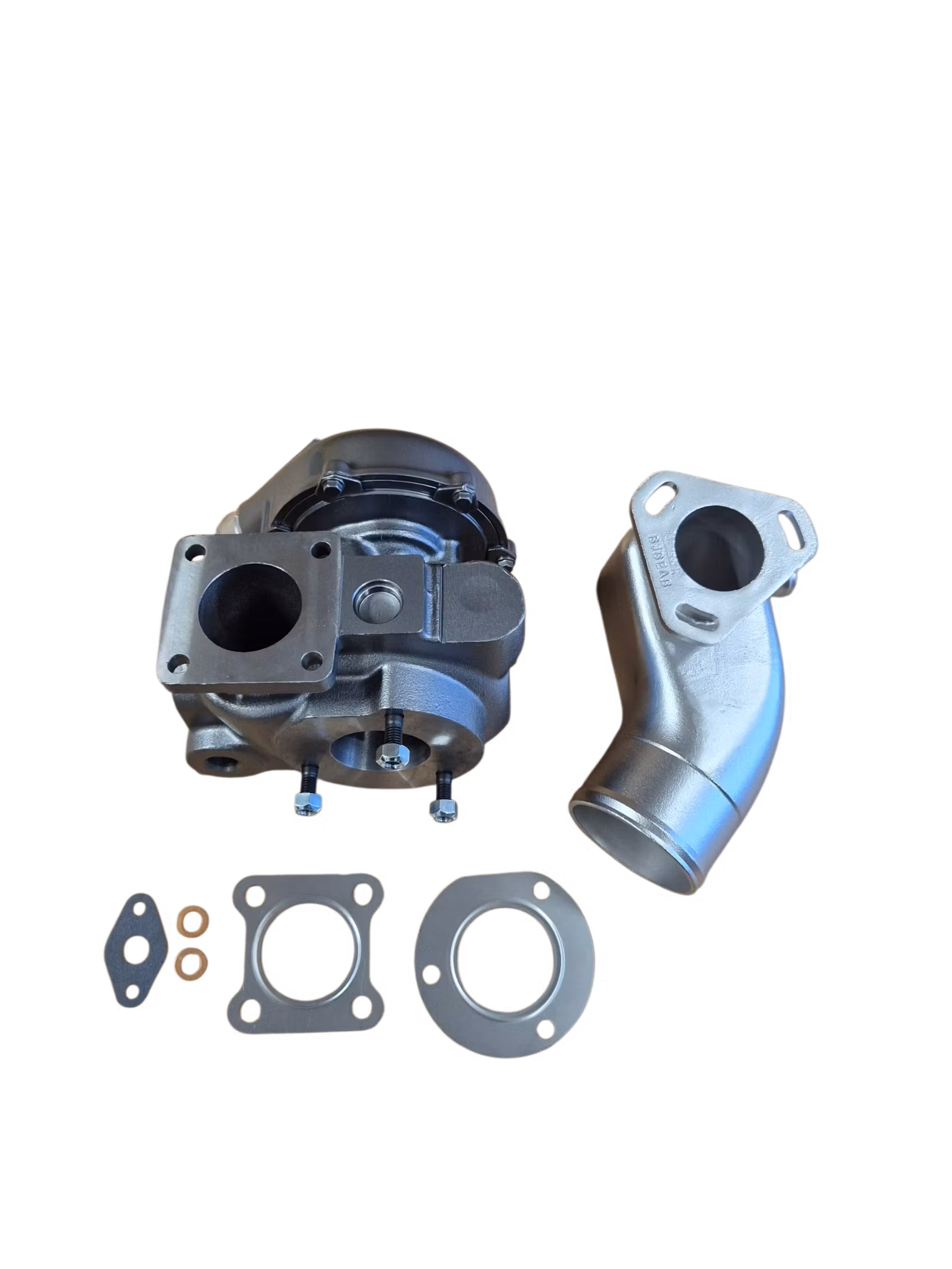 MY34 Billet Upgrade byteskit turbo,rostfritt avgasknä + monteringssats.