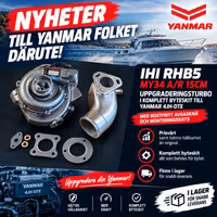 MY34 Billet Upgrade byteskit turbo,rostfritt avgasknä + monteringssats.