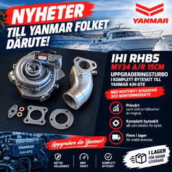 MY34 Billet Upgrade byteskit turbo,rostfritt avgasknä + monteringssats.