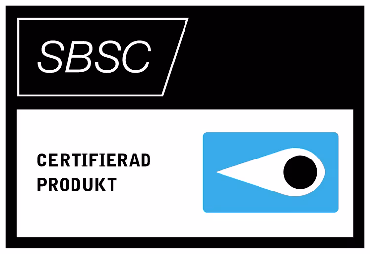 Skivbromslås med kätting LUMA 120 - 170cm, SBSC Klass 3