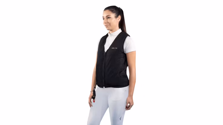 HELITE Zip´in 2 airbag säkerhetsväst, ridning + extra patron