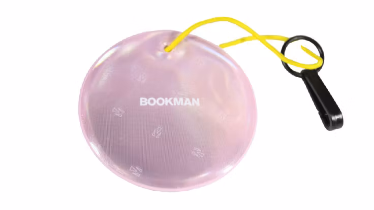 Bookman Reflex rosa rund