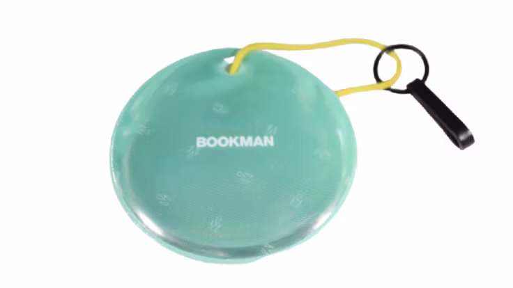 Bookman Reflex turkos rund