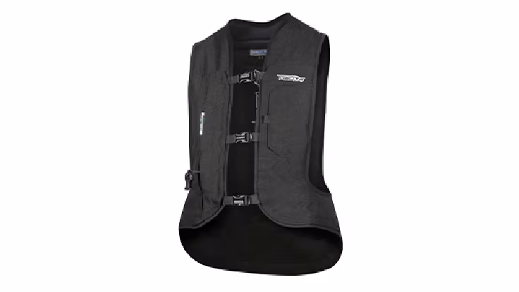 HELITE Airbag Turtle 2 svart, MC väst