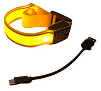 Blinkande LED band - Uppladdningsbart