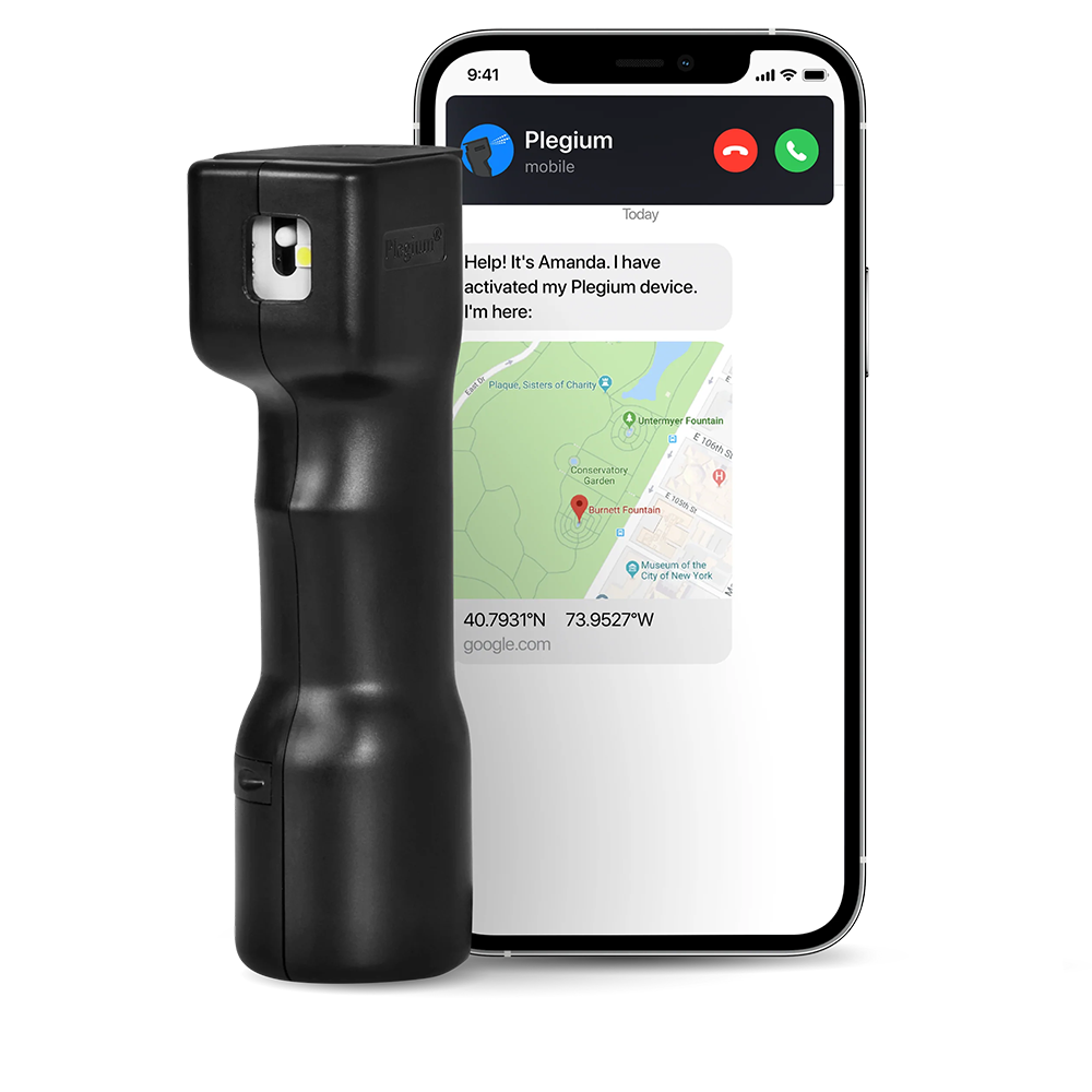 Försvarsspray 3-i-1 - Plegium SMART Mini