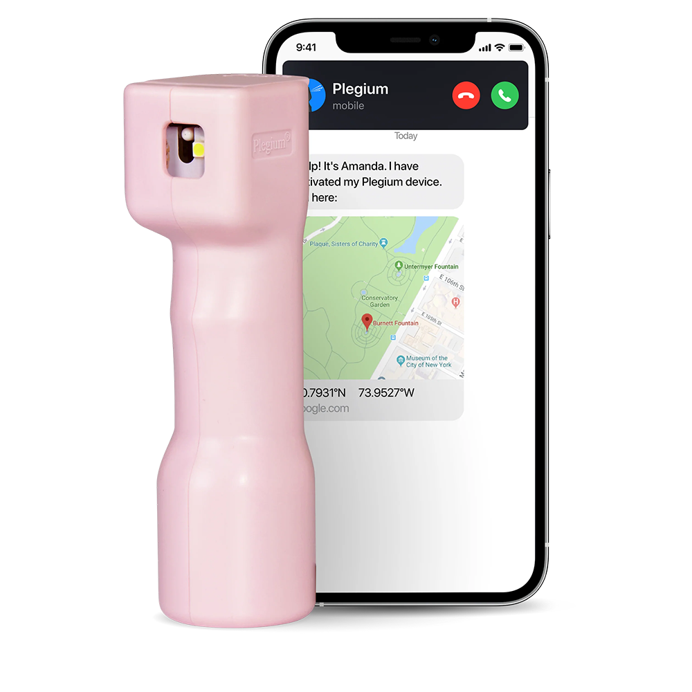 Försvarsspray 3-i-1 - Plegium SMART Mini