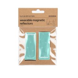 Magnetiska reflexer Turkos 2-Pack - Bookman