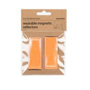 Magnetiska reflexer Orange 2-Pack - Bookman