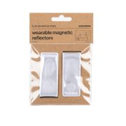Magnetiska reflexer Vit 2-Pack - Bookman