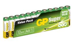 GP Super Alkaline AA 15A/LR6 Batterier 12-pack