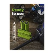 GP Batteries ReCyko AA-batteri 2100mAh 4 st