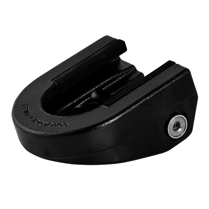 CombiLock ssf godkänt släpvagnslås - SVART 77.5 mm