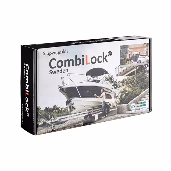 CombiLock ssf godkänt släpvagnslås - RÖD, AL-KO AK-301 / 351