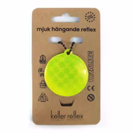 Mjuk rund hängande reflex - Gul